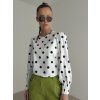 Polka dot blouse