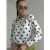 Polka dot blouse