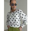 Polka dot blouse