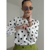 Polka dot blouse