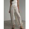 Polka dot trousers