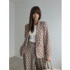 Polka dot blazer