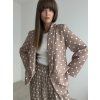 Polka dot blazer