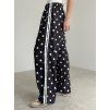 Polka dot trousers