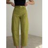 Suede trousers