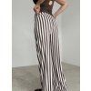 Striped trousers
