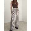 Striped trousers