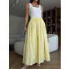 Cotton maxi skirt