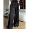 Satin trousers