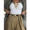 Leather belt
