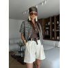 Shorts with a belt