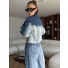 Kurtka jeansowa ombre