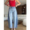 Dwukolorowe jeansy