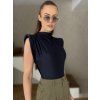 Bodysuit with shoulder pads