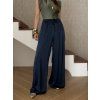Satin trousers