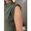 Bodysuit with shoulder pads