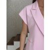 Tie-waist blazer