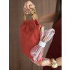 Leather handbag