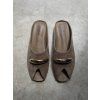 Suede slides