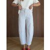 Striped trousers