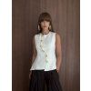 Asymmetrical vest