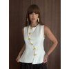 Asymmetrical vest