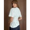 T-shirt with tie detail