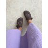 Crochet slippers