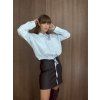 Tie-front shirt