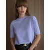 Short-sleeved sweater