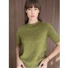 Short-sleeved sweater