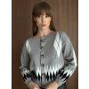 Argyle Pattern Sweater