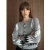 Sweter we wzór argyle