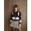 Argyle Pattern Sweater