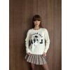 Sweater with Appliqué