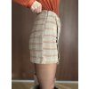 Checked Skort