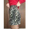 Leopard Print Skort