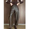 Faux Leather Balloon Pants