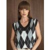 Vesta s argyle vzorom