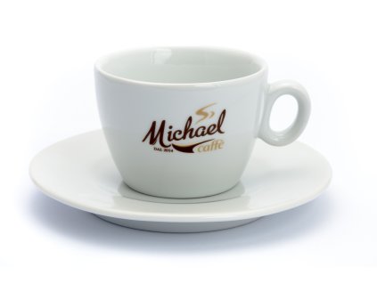 Porcelán -  Lungo / šálek + podš. / Michael logo