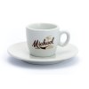 Porcelán - Espresso / šálek + podš. / Michael logo