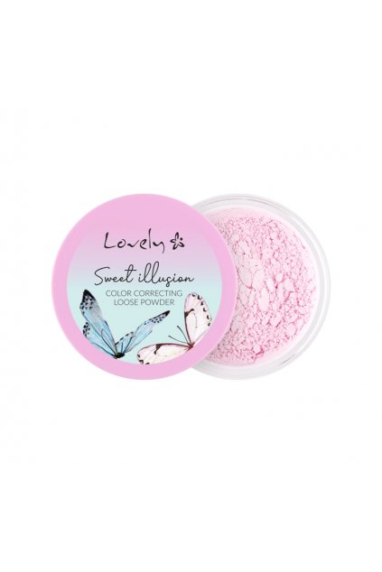 pol pl LOVELY SWEET ILLUSION KORYGUJACY PUDER DO TWARZY ROZOWY 5G 159919 1