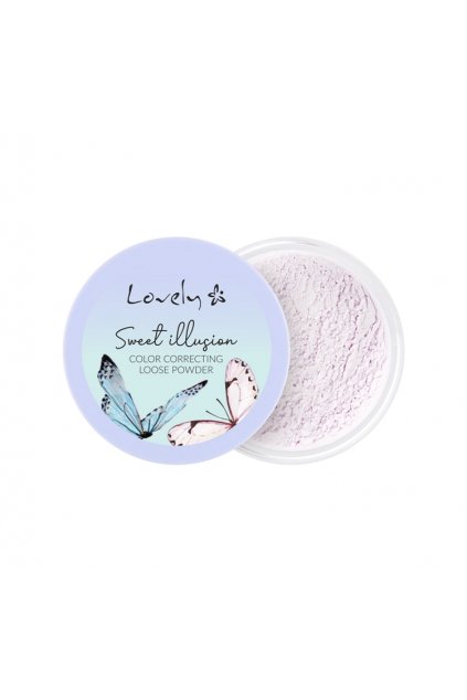 pol pl LOVELY SWEET ILLUSION KORYGUJACY PUDER DO TWARZY LAWENDOWY 5G 159921 1