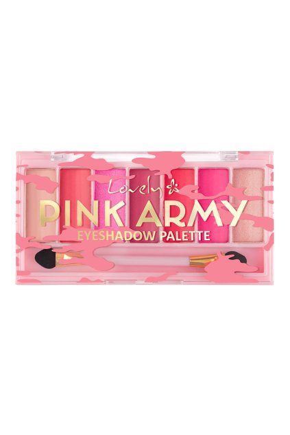 palette 7 fards pink army
