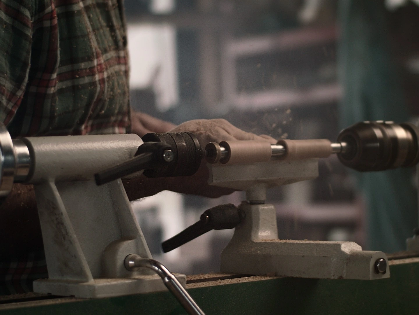 Detail konstrukce dřevěného pera