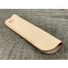 Handmade leather case for pen / fountain pen – Natural