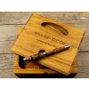 Ocelova pera michal ciliak wood design kaulona edition 5 4