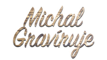 Michal Gravíruje