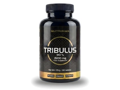 NutriMax Tribulus 1500 mg 90 %, Kotvičník, Extra silný, 90 tablet