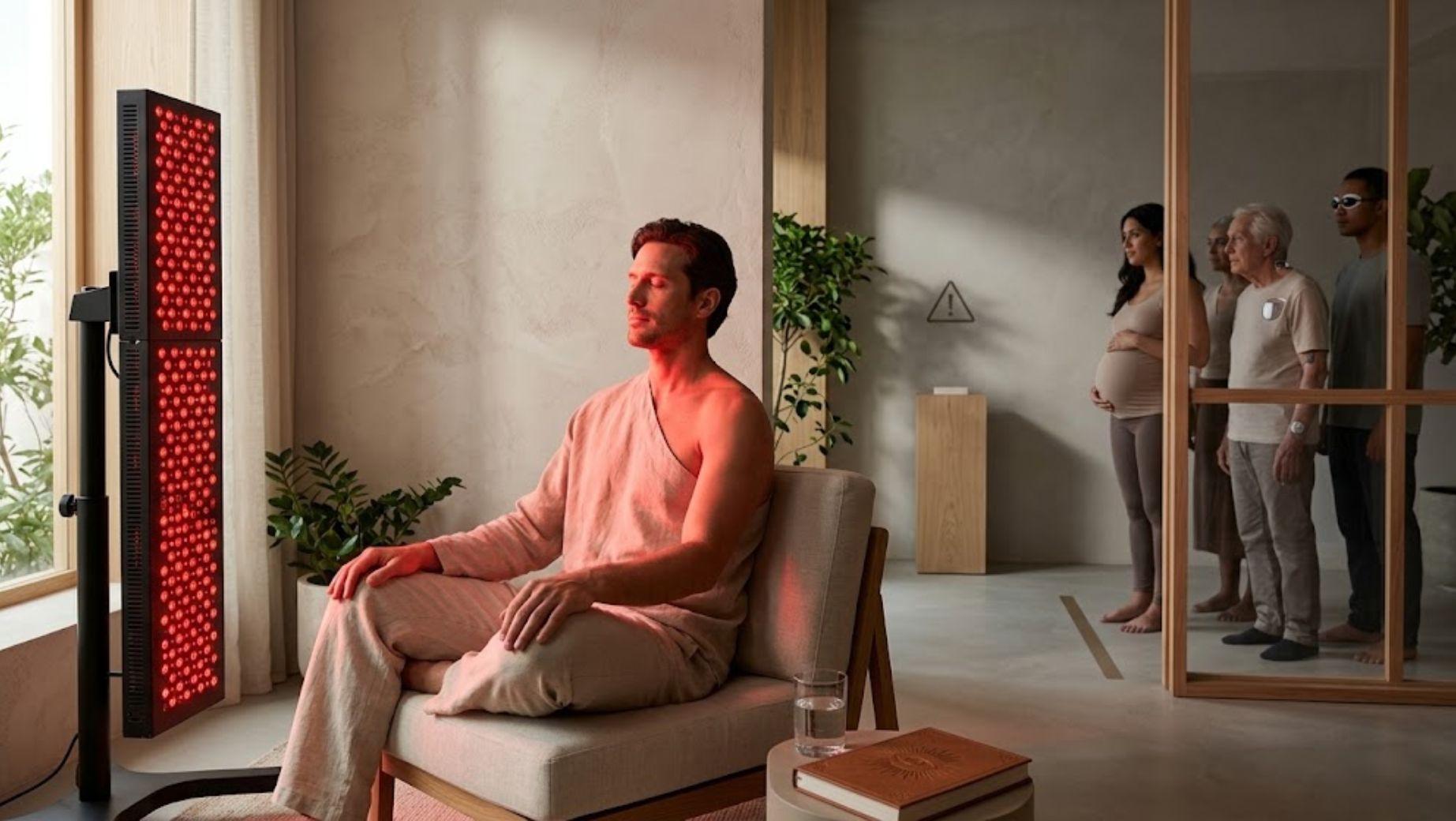 Red light therapy: vedlejší účinky a kdo ji používat nesmí